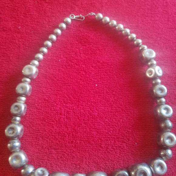 Sterling silver necklace unique - Picture 1 of 3